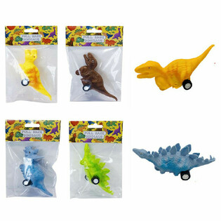 CAMPURAN DINOSAURUS PULL BACK (24 pcs)
