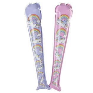 Tongkat Unicorn Tiup Otomatis - 49x13cm - Dalam Display (48 pcs)