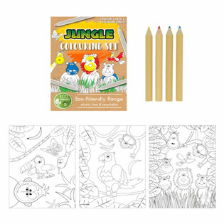 RAMAH LINGKUNGAN &ndash; Set Menggambar Hewan Hutan (25 buah)