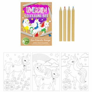 Set Menggambar Unicorn RAMAH LINGKUNGAN (25 pcs)