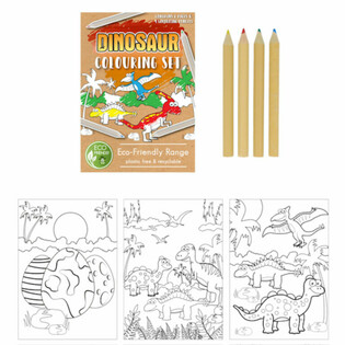 Set Menggambar Dinosaurus ECO FRIENDLY (25 pcs)