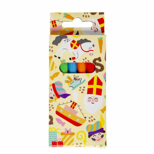 Set Pensil Warna 6 Warna - Santo Nikolas (24 pcs)