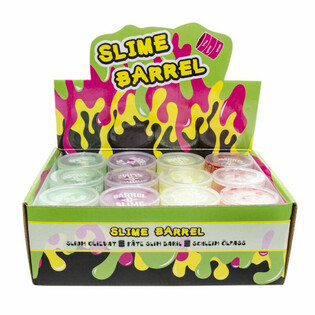 Display Slime Warna Transparan (12 pcs)
