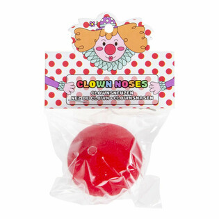Hidung Badut Busa Merah (48 buah)