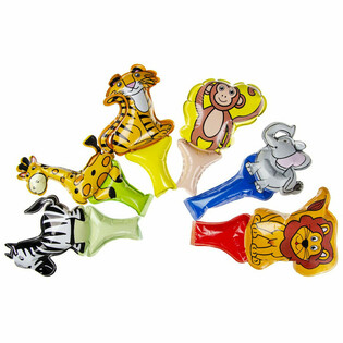 BALON TANGAN TIUP OTOMATIS - HEWAN LIAR - 48 pcs