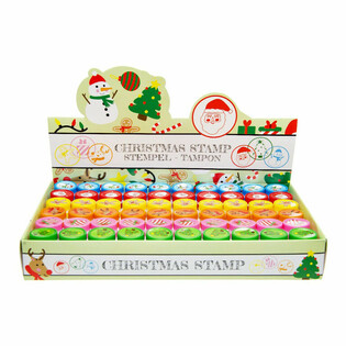 Stempel Natal dalam Display (60 buah)