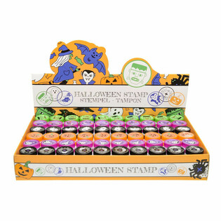 Stempel Halloween dalam Display (60 pcs)
