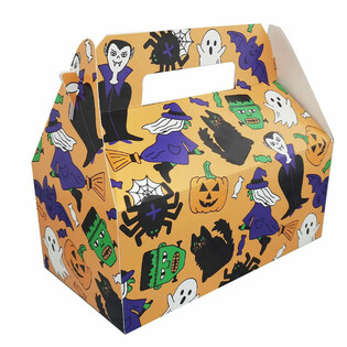 Kotak Menu Halloween - 22,5 x 12 x 9,5 Cm (24 pcs)