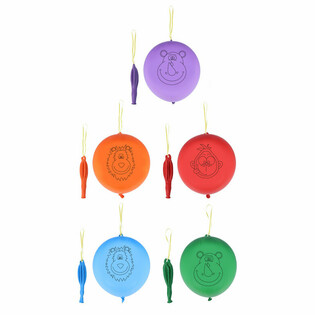 Balon Punch Hewan Hutan (50 buah)