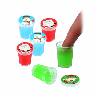 Natal - Pot Slime Kecil (6 pcs)