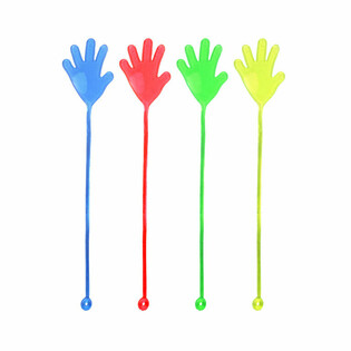 MAINAN TANGAN LENGKET TALI - WARNA WARNI (12 pcs)