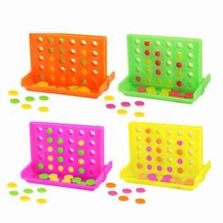 Mainan Connect 4 (4 in a Row) Box Display - Mix Warna (52 pcs)