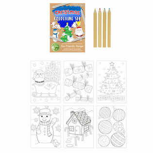 Set Menggambar Natal RAMAH LINGKUNGAN - Unicorn (25 buah)