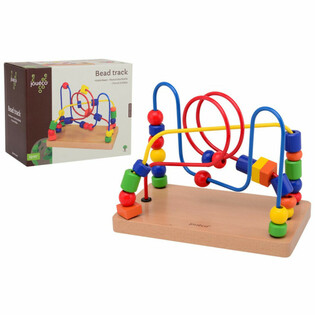 Jou&eacute;co - Labirin Manik Kayu - Untuk Anak Usia 12 Bulan ke Atas (1 pc)
