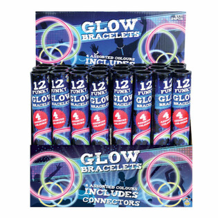 Gelang Glow Stick - Kemasan Display