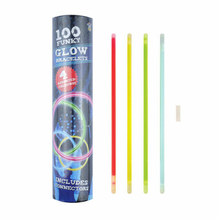 Gelang Glow In The Dark - 100 Pcs dalam Tabung
