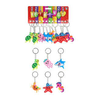 Gantungan Kunci - Sea Life (12 pcs.) | Grosir