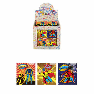 Buku Catatan Mini - Model: Superhero dalam Display (480 pcs)