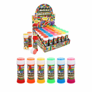 Gelembung Sabun Brickz / Balok 50ml - Display (36 pcs)