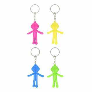 Gantungan Kunci Alien Warna Campur (60 pcs)