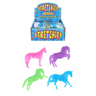 Mainan Kuda Lentur Stretchy dalam Display (84 pcs)