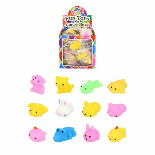 Squishy Hewan Lucky Dip - Dalam Display (96 pcs)