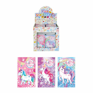 Buku Catatan Mini Unicorn dalam Display (168 pcs)