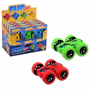 Mainan Mobil Balik Friction Flip-Over dalam Display (24 pcs)