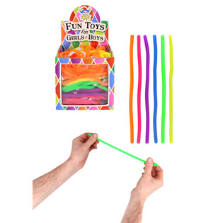 Tali Elastis Stretchy Strings - Campuran Warna - Dalam Kotak Display (144 pcs)