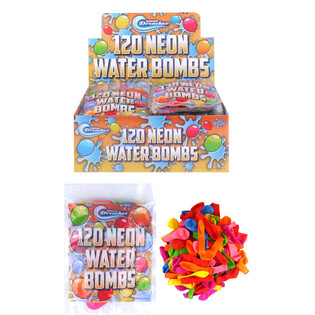 120x BALON AIR DALAM KANTONG DALAM DISPLAY (24 pcs)