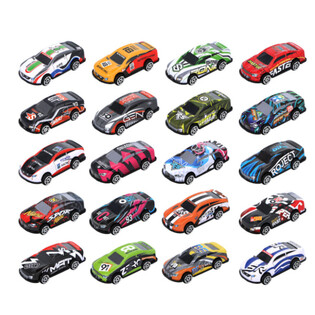 Mobil Sport Pull Back - Mix Warna (24 pcs)
