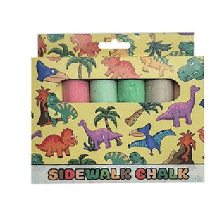 Kapur Tulis Jalanan Besar Isi 6 Pcs - Model Dinosaurus (12 Box)