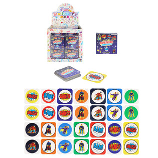 PERMAINAN MEMORI KECIL - MODEL: SUPER HERO - DALAM DISPLAY (64 pcs)