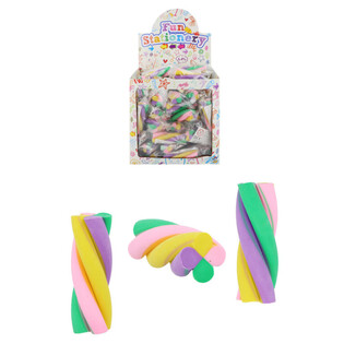 PENGHAPUS TWIST MARSHMALLOW - DALAM DISPLAY (80 pcs)