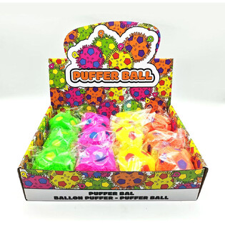BOLA PUFFER - 6.5CM - DALAM DISPLAY (12 pcs)