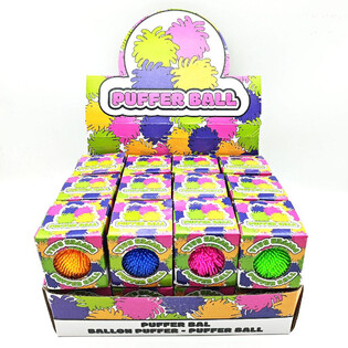 PUFFER BALL dalam Kotak Kado - 6CM - Dalam Box & Display (24 pcs)