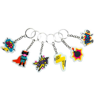 GANTUNGAN KUNCI SUPERHERO (48 pcs)