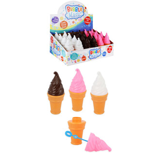 MAINAN GELEMBUNG SABUN ES KRIM BESAR 50ML DALAM DISPLAY (24 pcs)