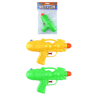 PISTOL AIR - PANJANG 17CM - CAMPUR WARNA (12 pcs)