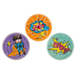 BOLA PERMAINAN KESABARAN - MODEL SUPERHERO (80 pcs)
