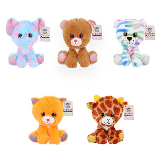 Boneka Mewah Duduk - Tinggi 15cm - Desain Campur (10 pcs)