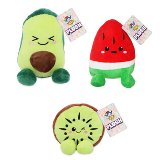 Boneka Buah Plush - Tinggi 15cm - Desain Campur (12 pcs)