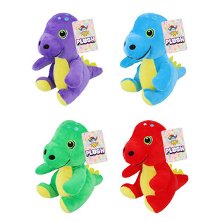 Dinosaurus Boneka - Tinggi 19cm - Campuran Warna (12 pcs)