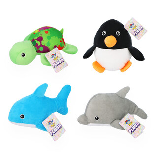Boneka Plush Hewan Laut - Tinggi 15cm - Desain Campur (12 pcs)