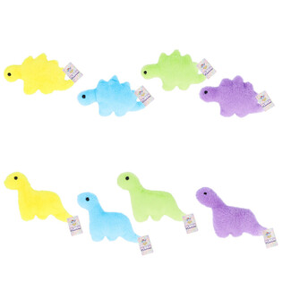 Boneka Dinosaurus Plush - Panjang 30cm - Desain Campur (12 pcs)