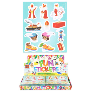 FUN STICKERS – MODEL: SINTERKLAS (120 pcs)