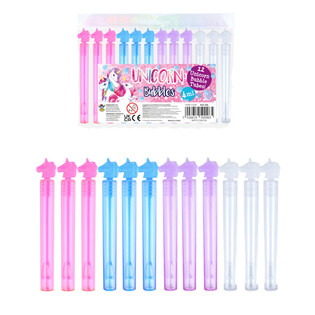 Mainan Gelembung Sabun Mini Stick Unicorn (1 Pack isi 12 pcs)