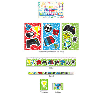 SET ALAT TULIS GAMER 5 BAGIAN (24 pcs)