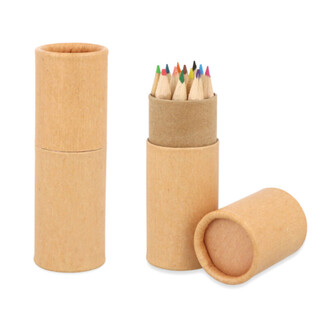 12x Pensil Warna dalam Tabung: Model: Eco Friendly - Dalam Display (20 pcs.)