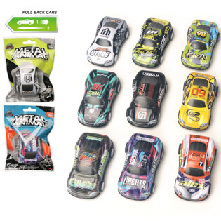 Mobil Balap Logam Pull Back dalam Kantong Kado (24 pcs)